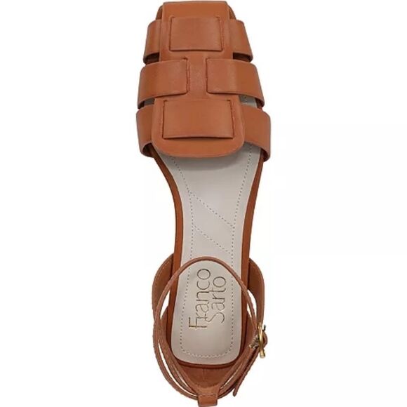 Franco Sarto Taylon Fisherman Sandals, Tan Size 10 - Picture 4 of 9